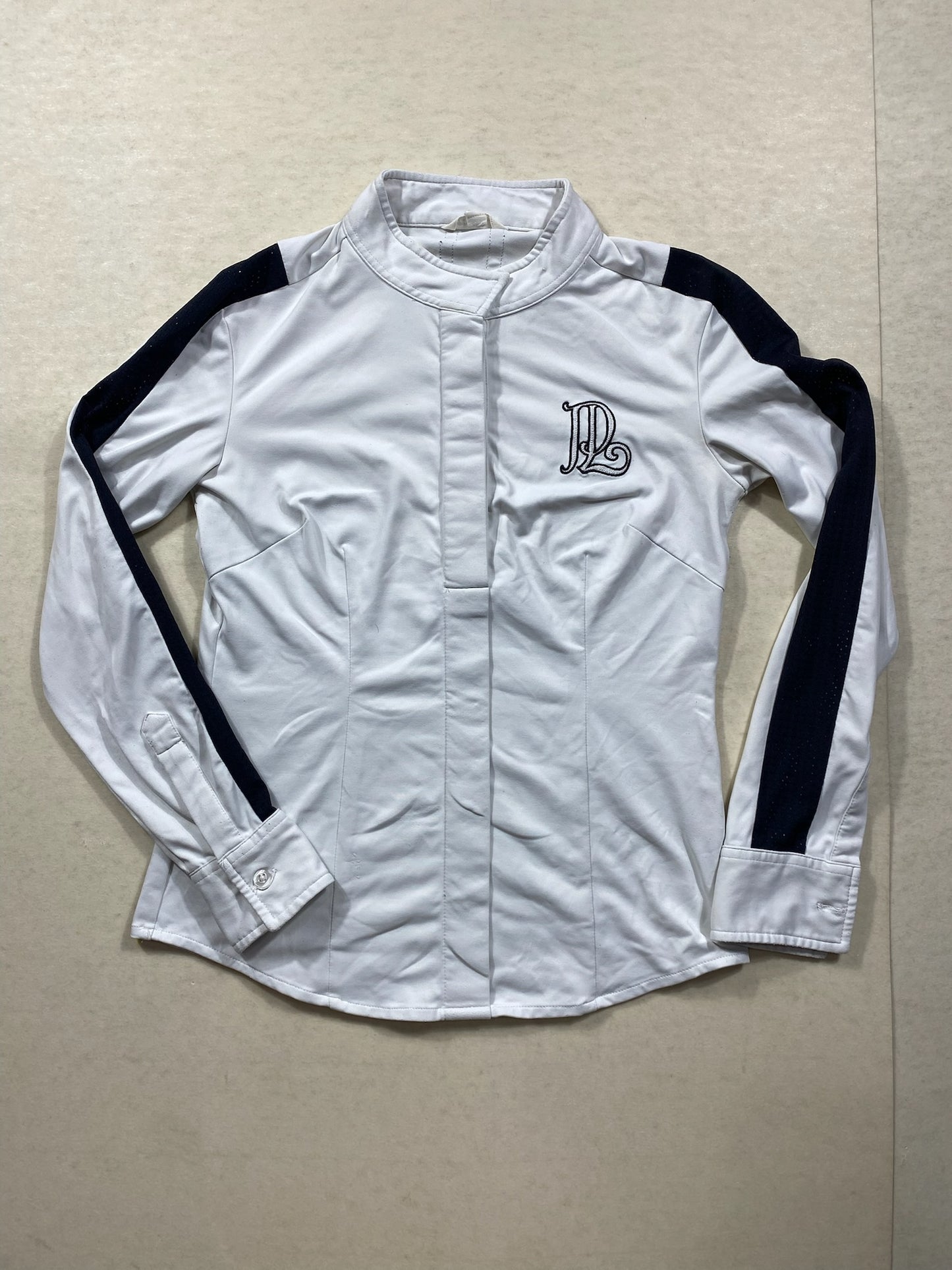 Polo manches longues Pénélope Leprvost Blanc - XS