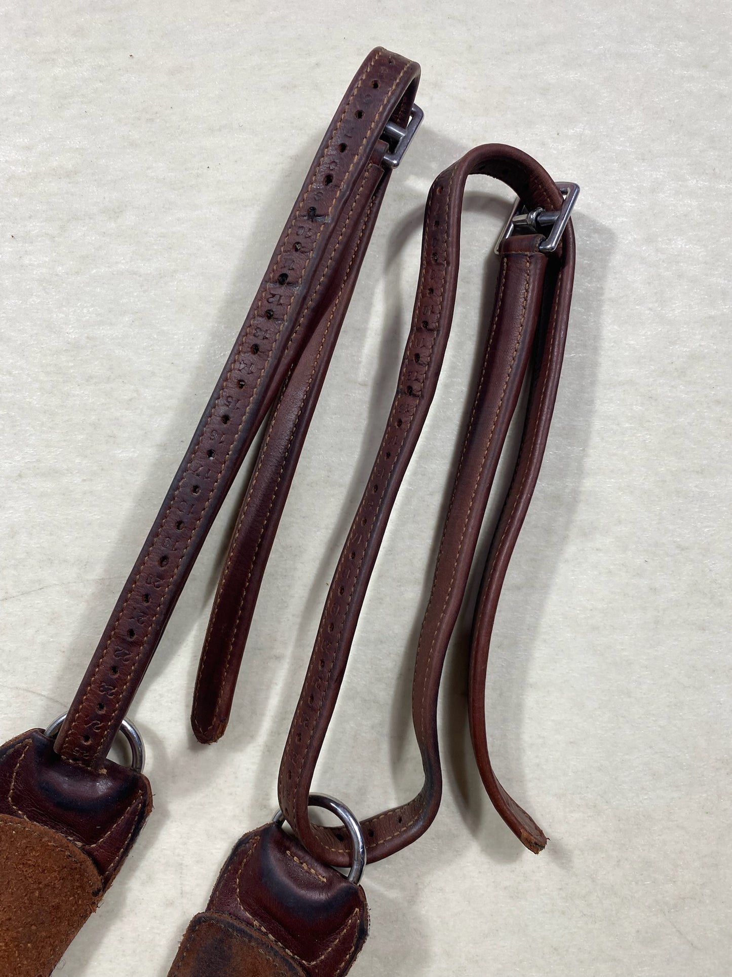 Étrivières plates – Freejump – Brunes – Taille L