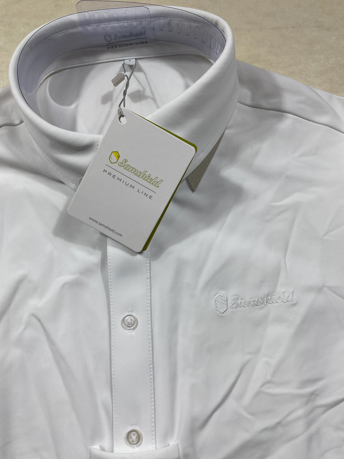 Chemise Homme – Samshield – Blanche – Taille S – Neuve