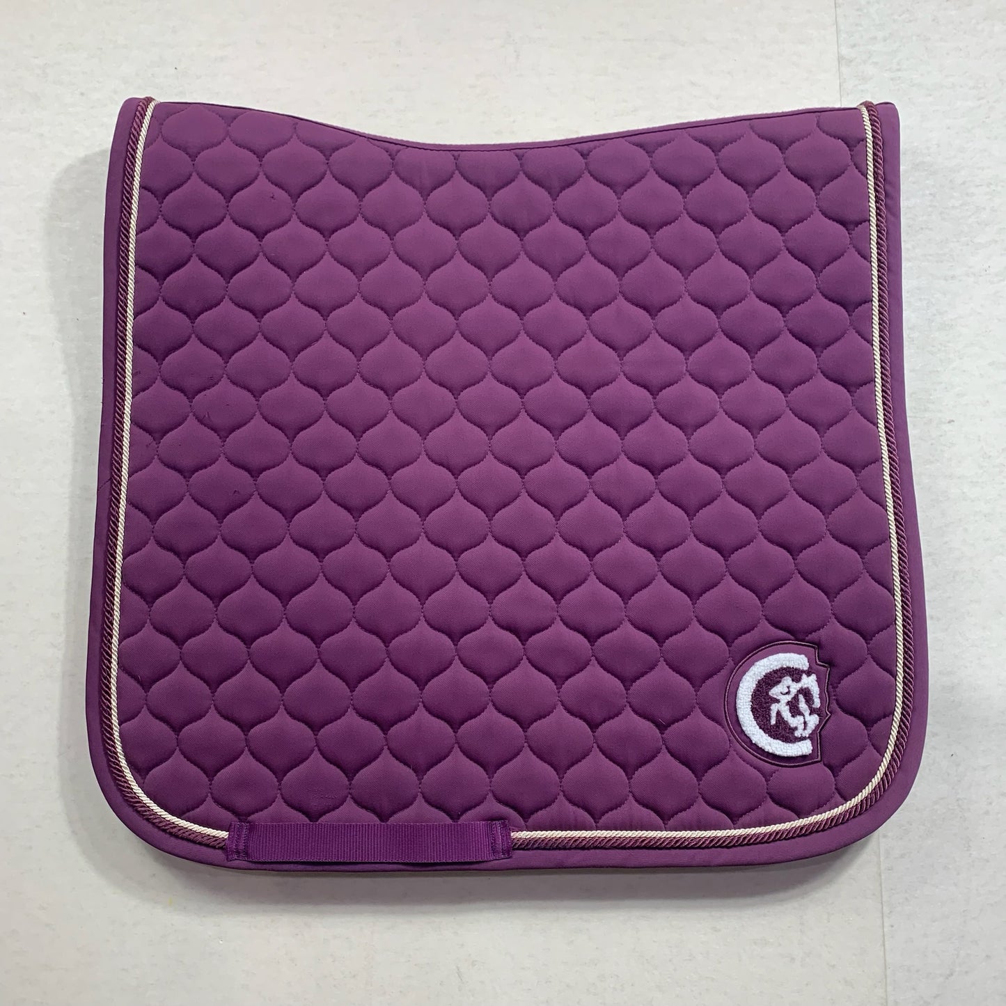 Tapis Kentucky 3D logo Onion Quilt Violet - Dressage