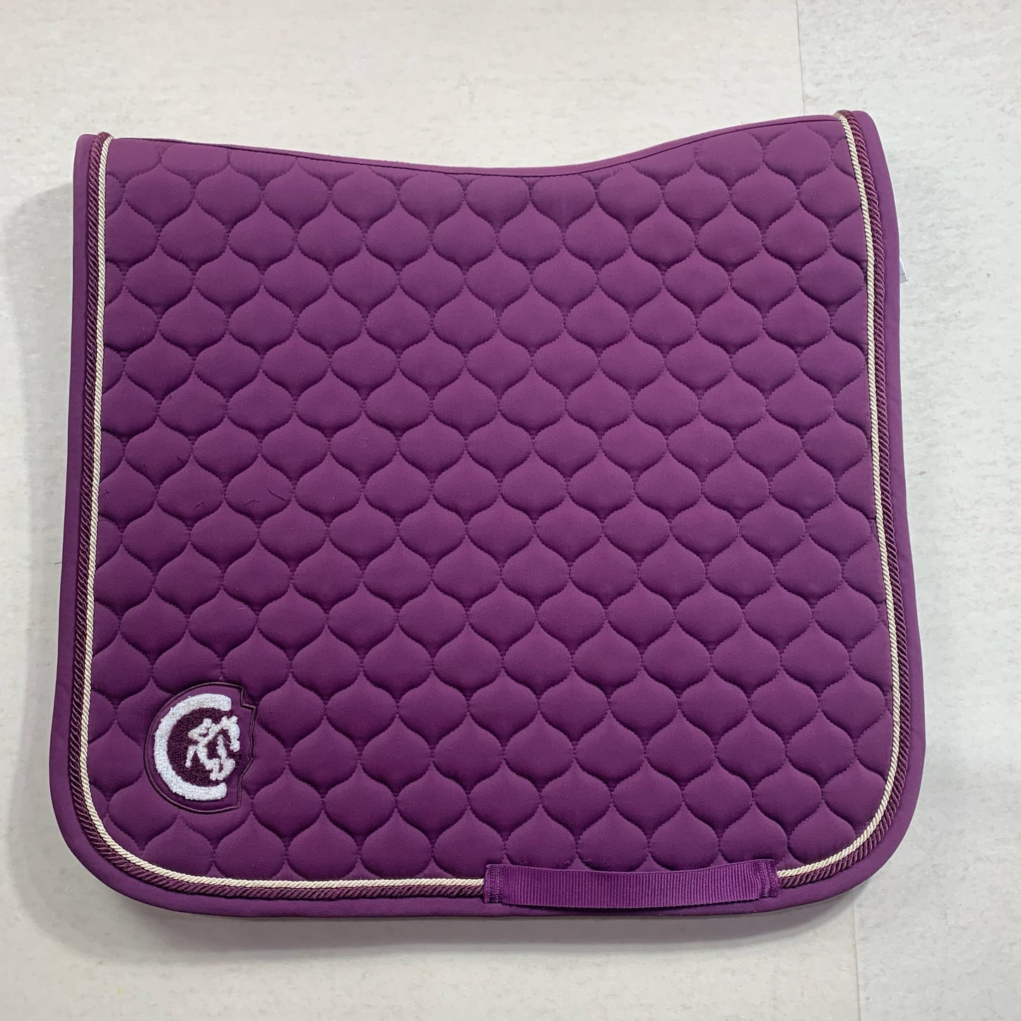 Tapis Kentucky 3D logo Onion Quilt Violet - Dressage