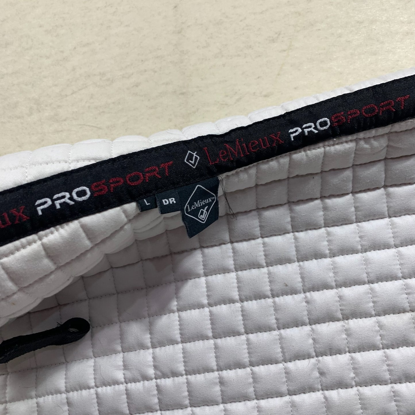 Tapis Lemieux Blanc - Dressage