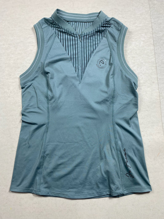 Polo Equi-Thème Collection Je t’aime – Vert sauge – Taille S