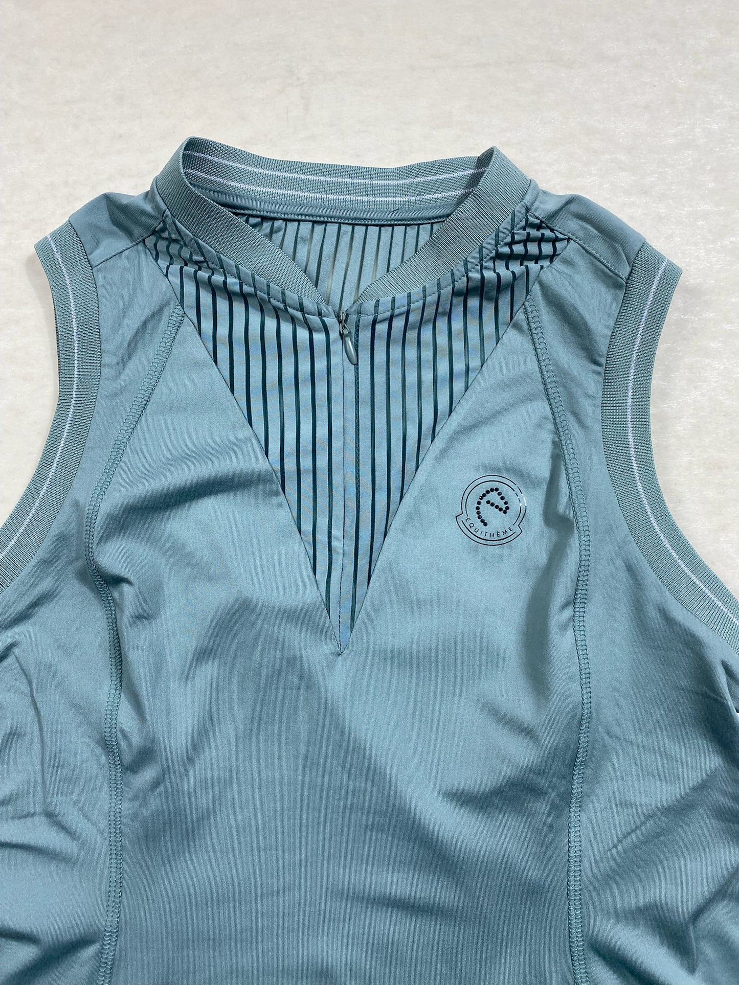 Polo Equi-Thème Collection Je t’aime – Vert sauge – Taille S
