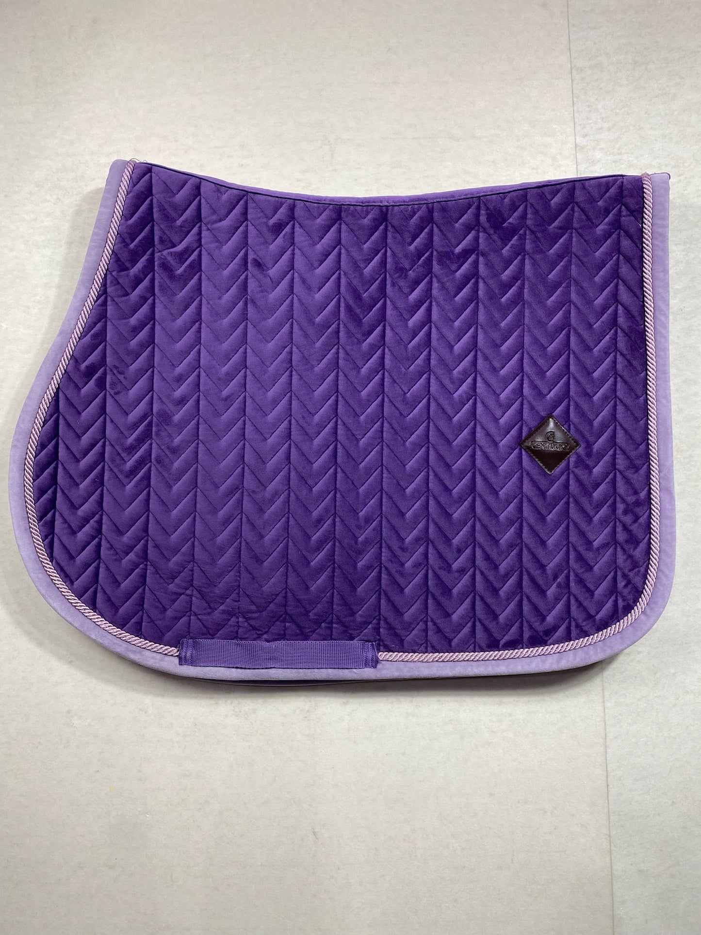 Tapis Kentucky Velvet Contrast – Violet – Taille Full