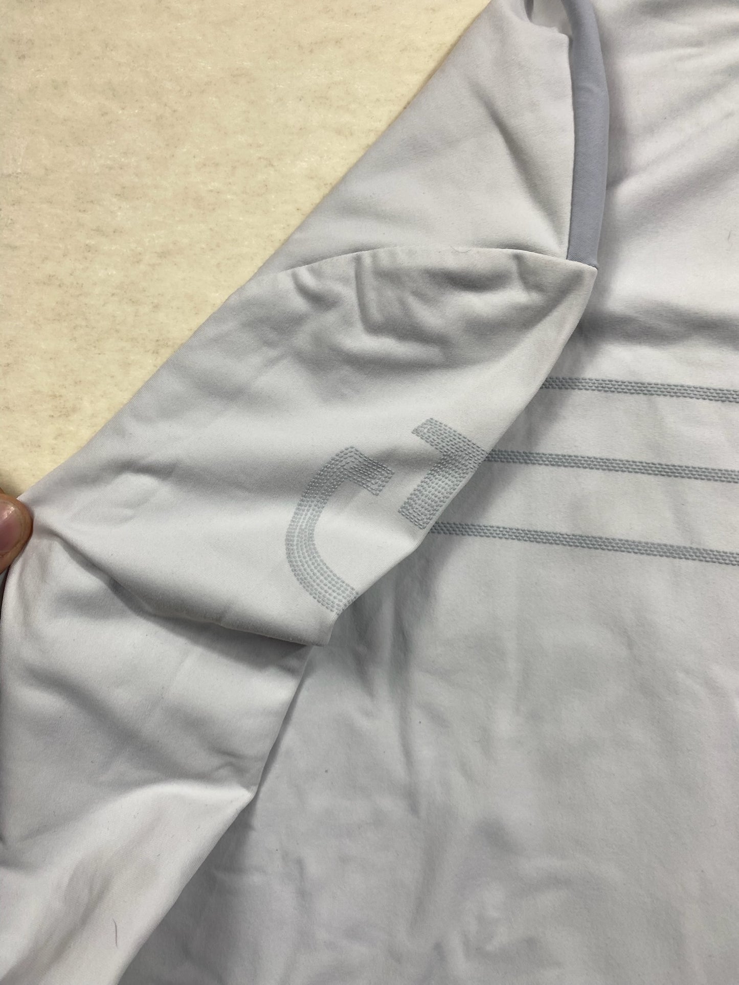 Polo manches longues Cavalleria Toscana – Gris clair – Taille M
