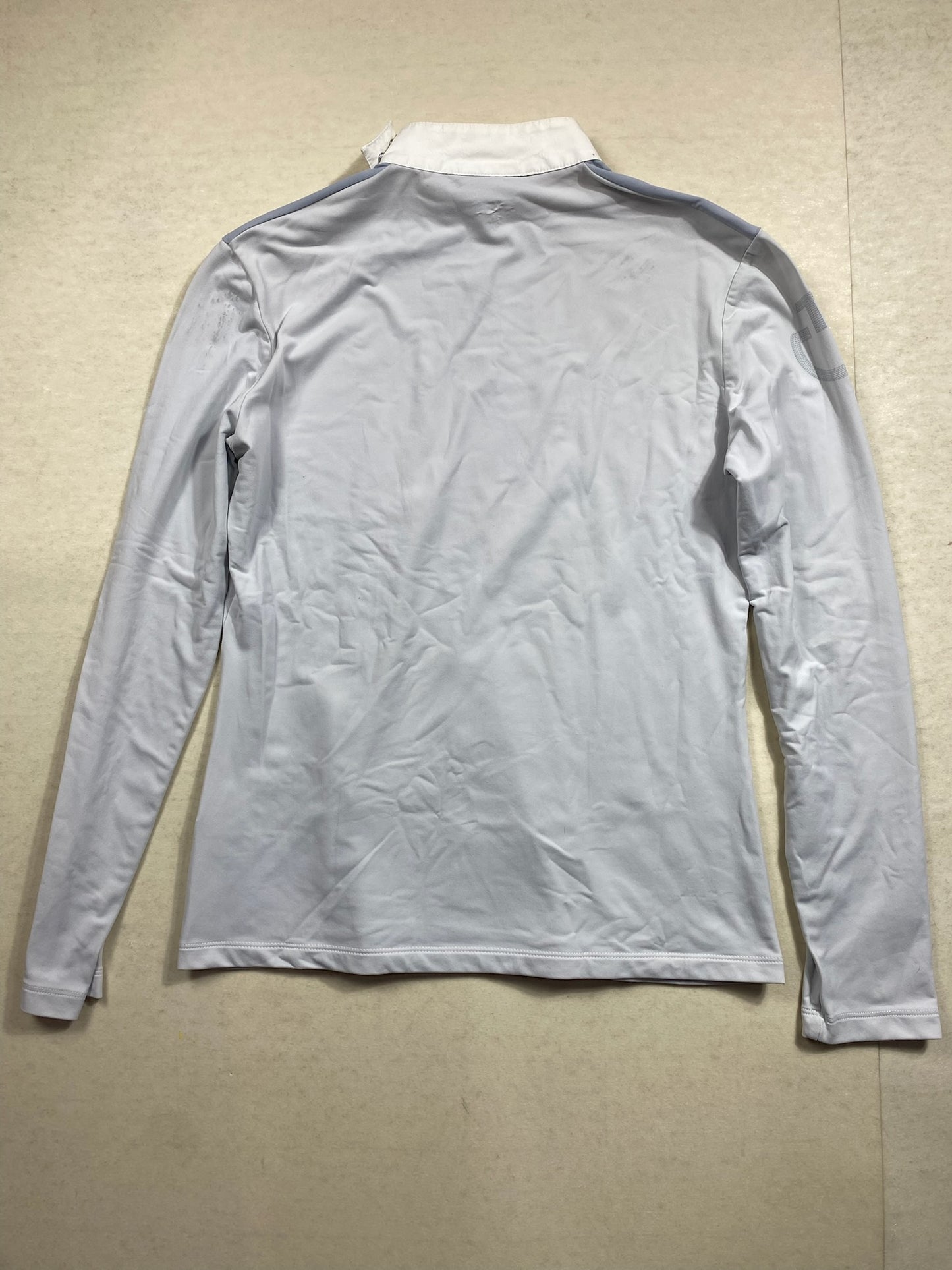 Polo manches longues Cavalleria Toscana – Gris clair – Taille M