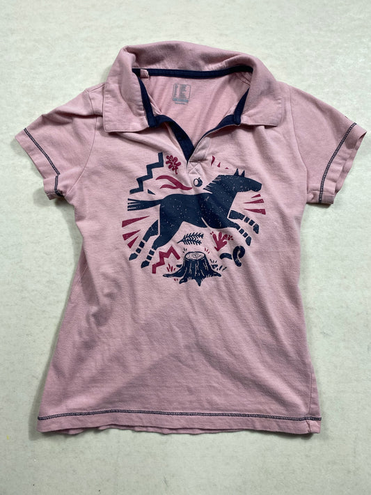 T-Shirt Manches Courtes Fouganza Rose - 10 A