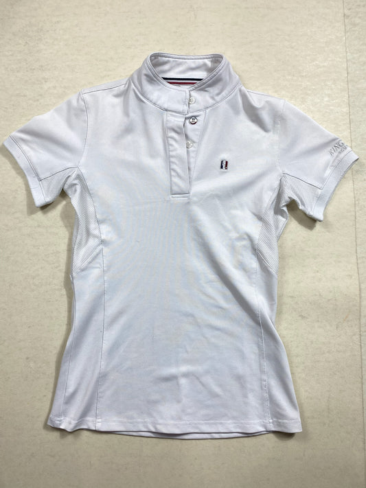 Polo Kingsland – Blanc – Taille XS