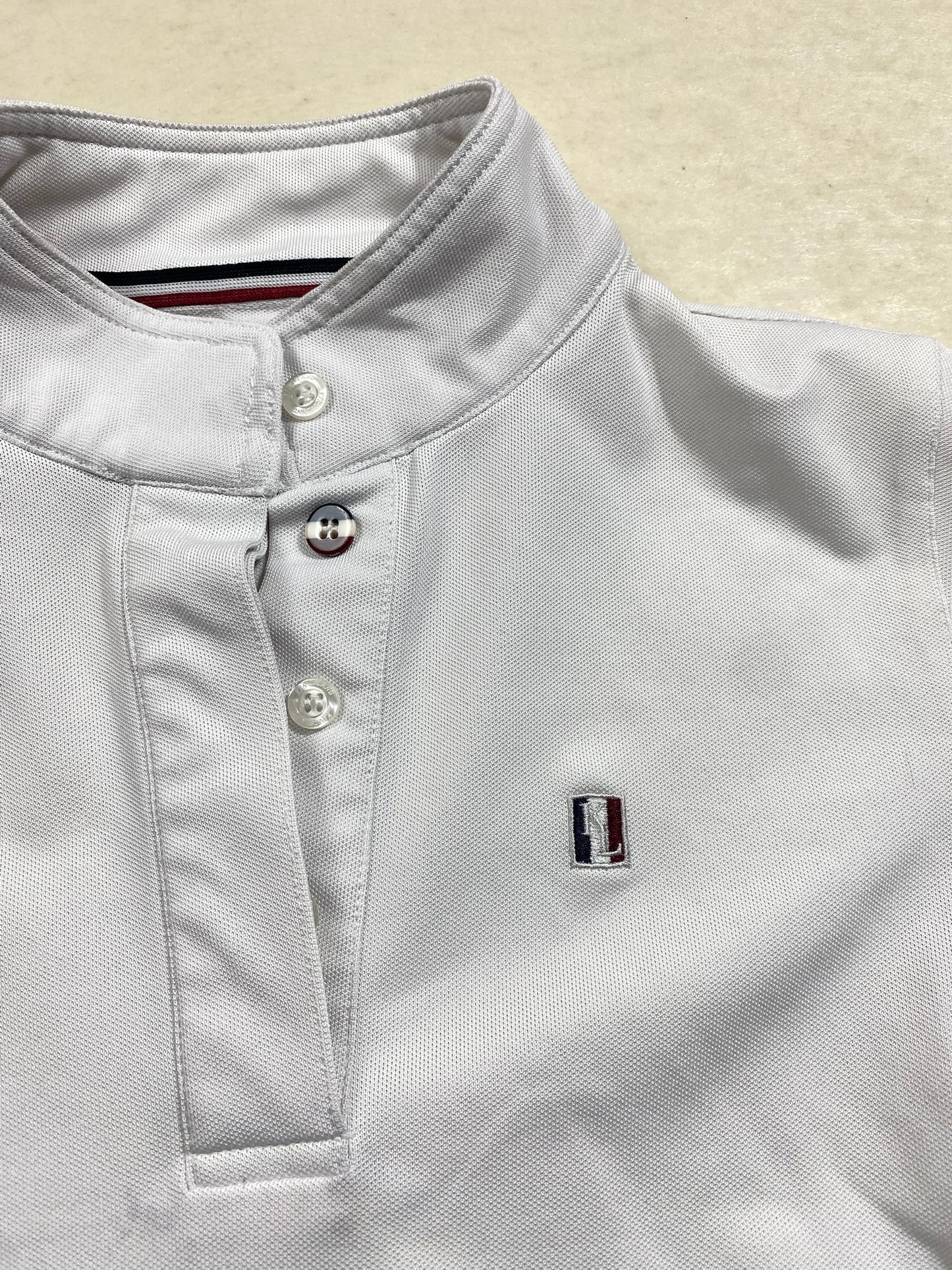 Polo Kingsland – Blanc – Taille XS