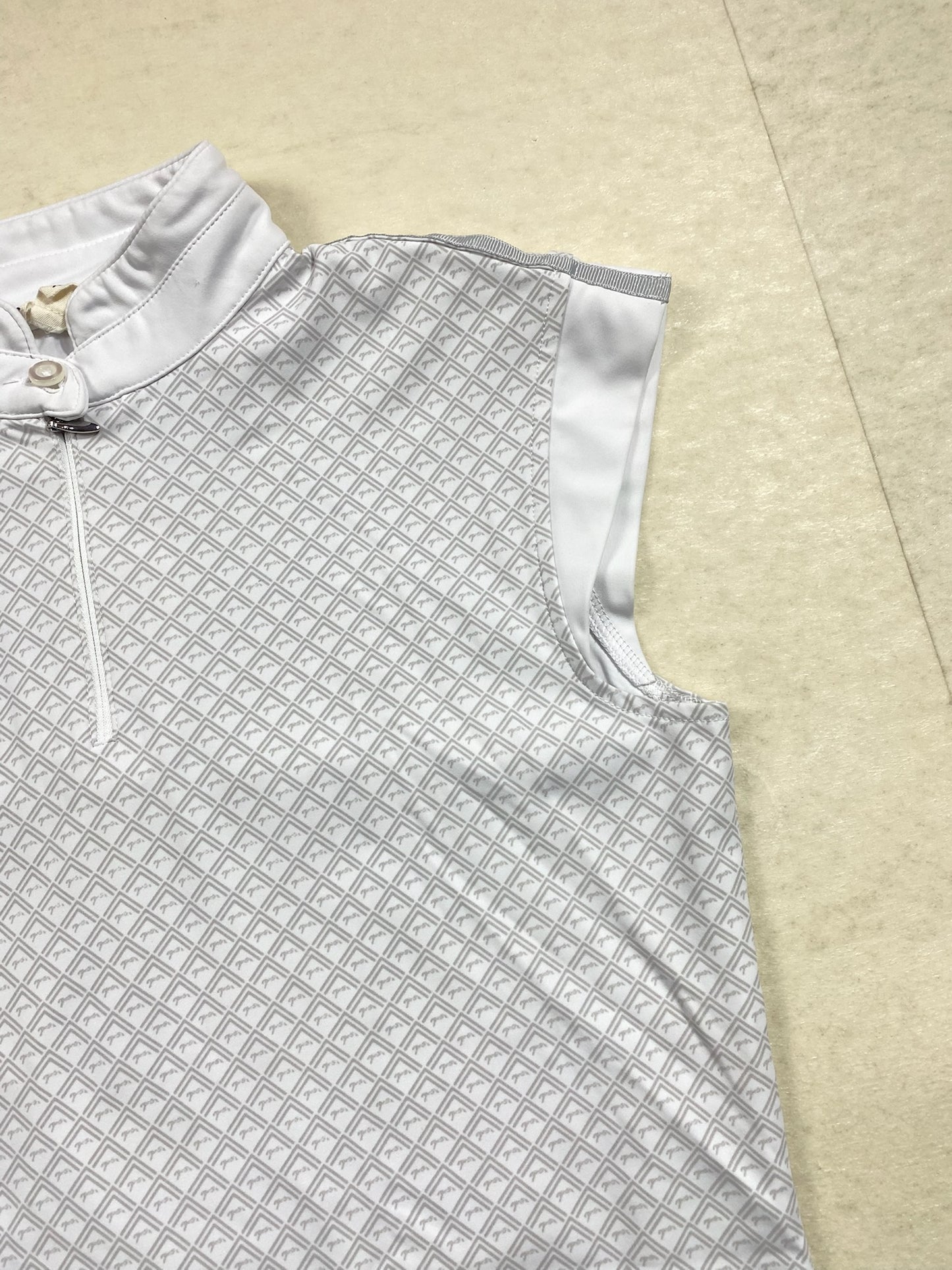 Polo Penelope Leprevost – Blanc – Taille XS