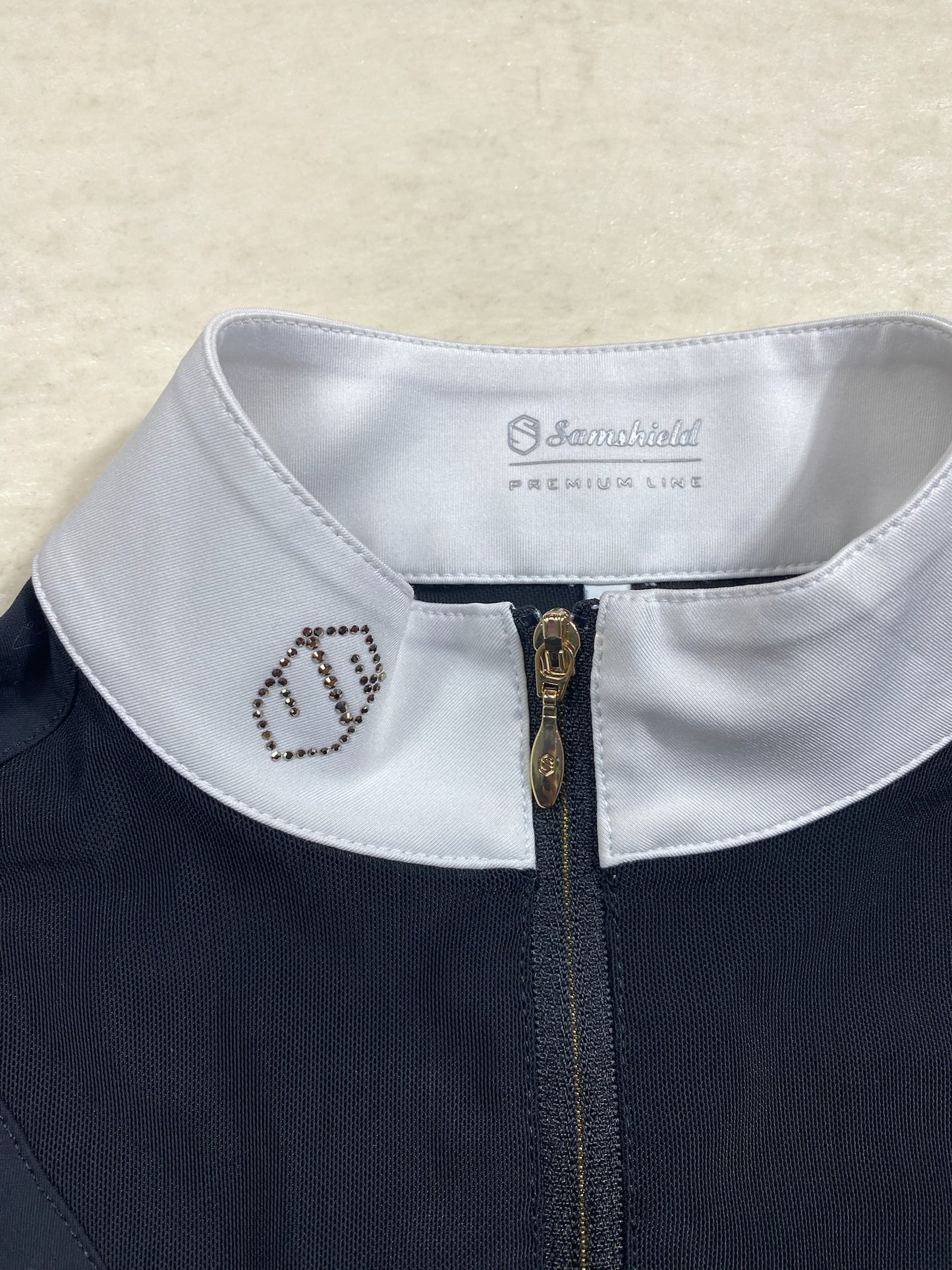 Polo manches longues Samshield – Noir – Taille XS