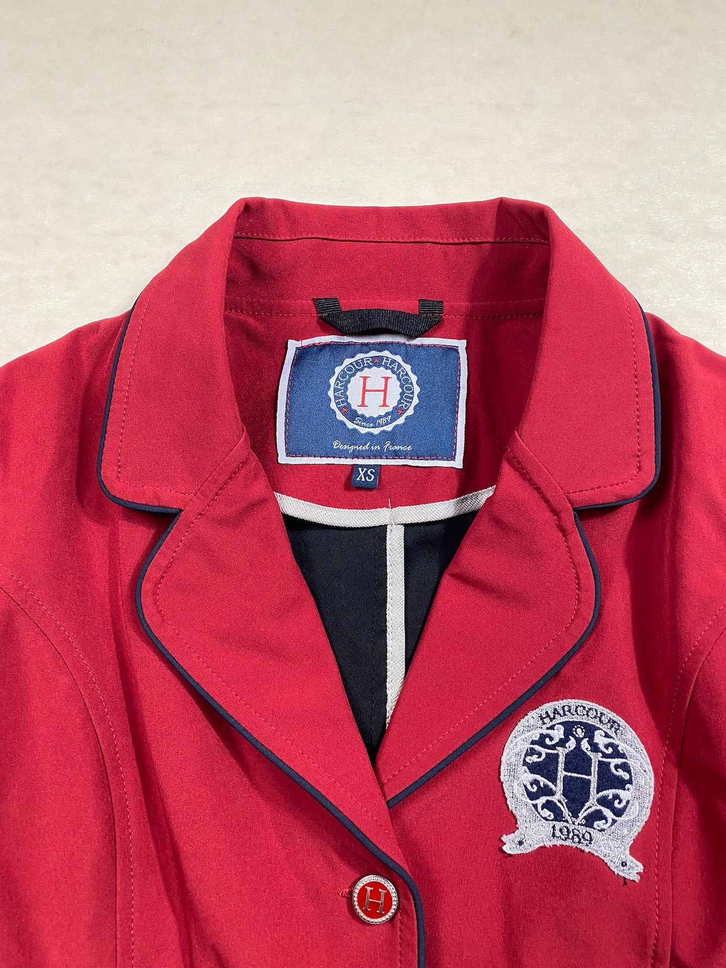 Veste de concours Harcour - Rouge - XS