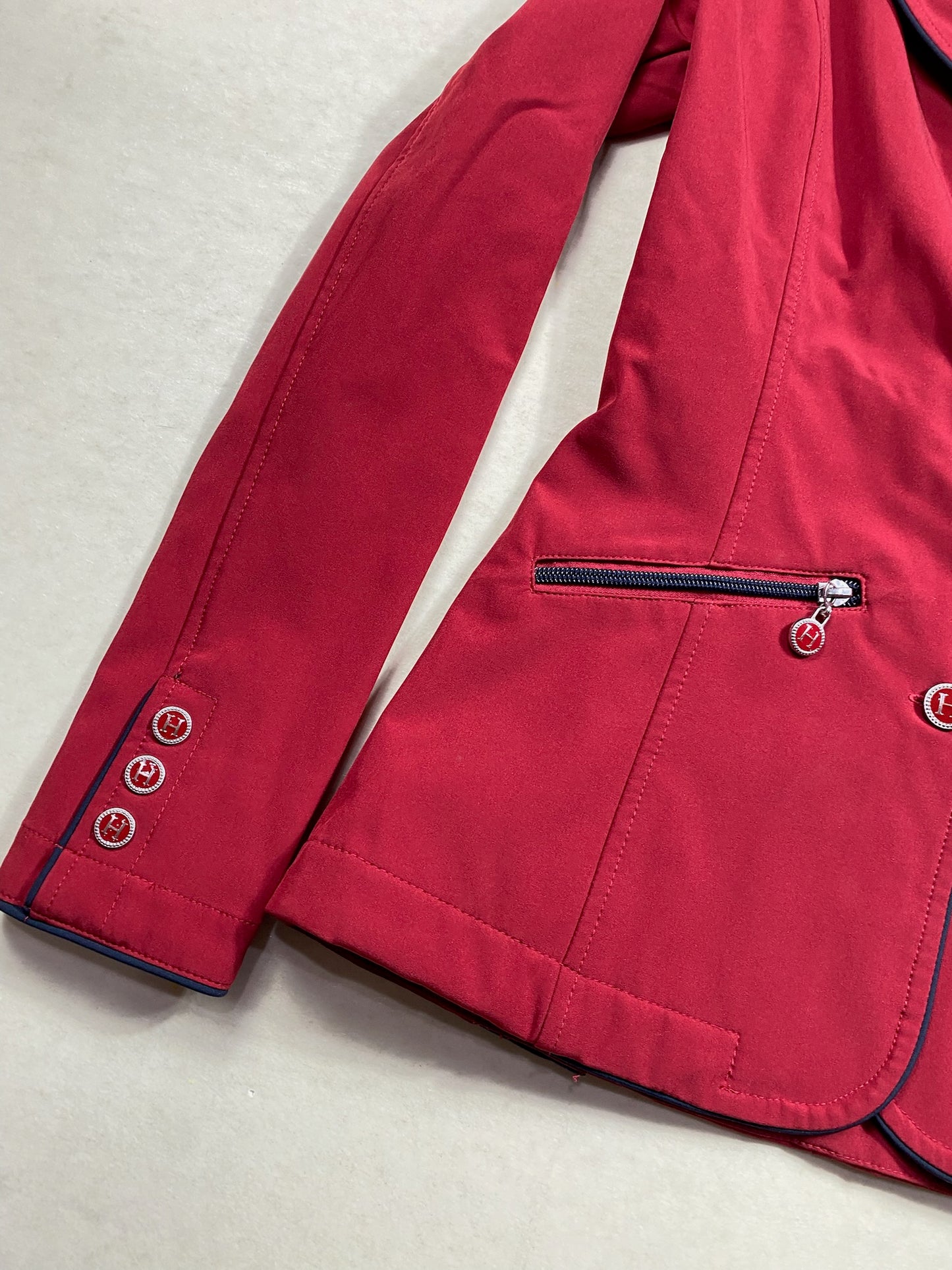 Veste de concours Harcour - Rouge - XS