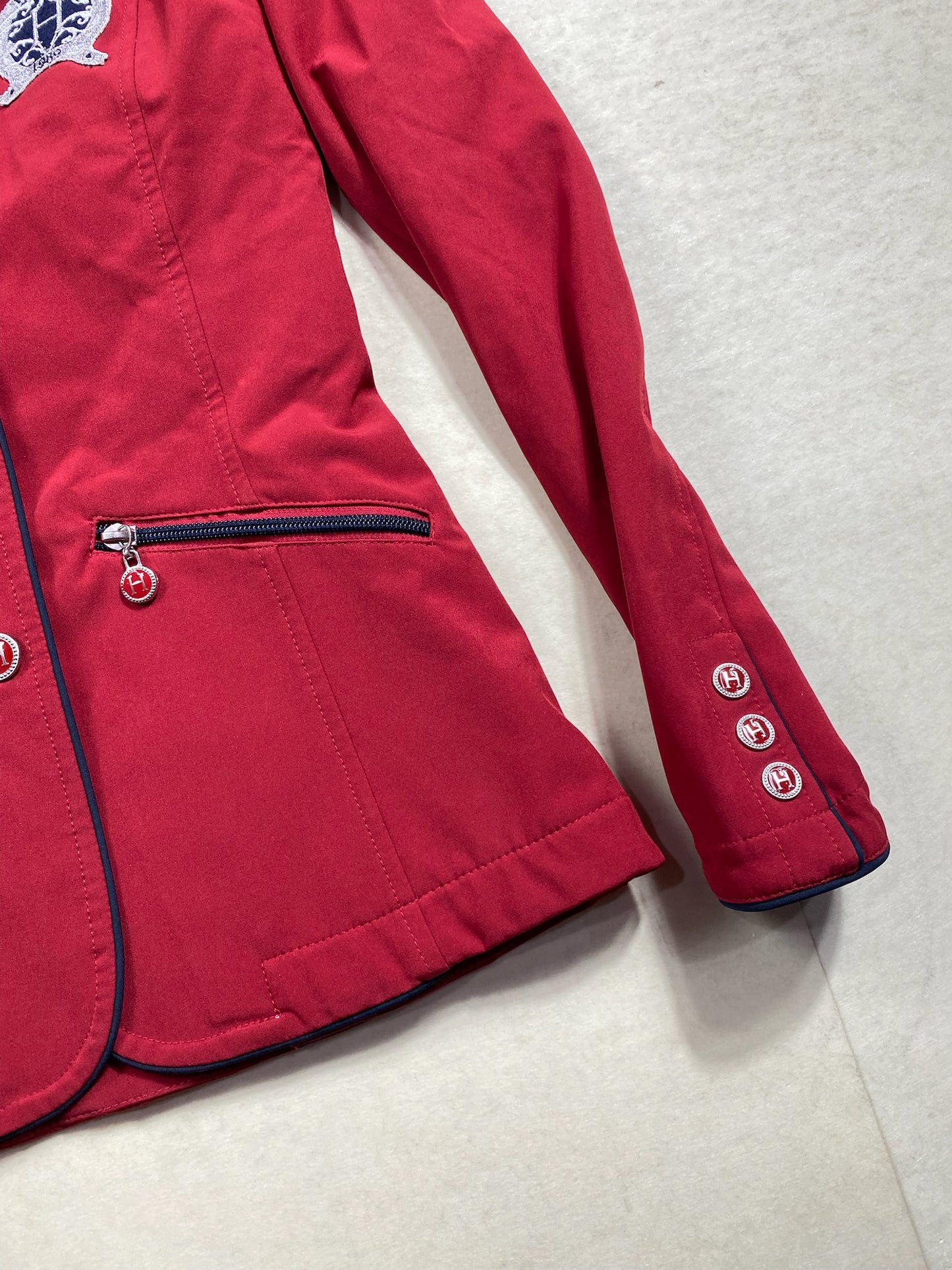 Veste de concours Harcour - Rouge - XS