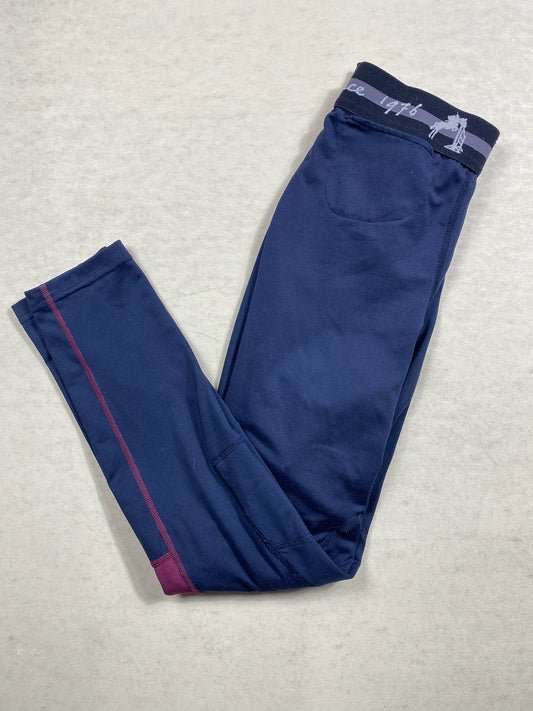 Legging Fouganza – Marine et Violet – 10 ans