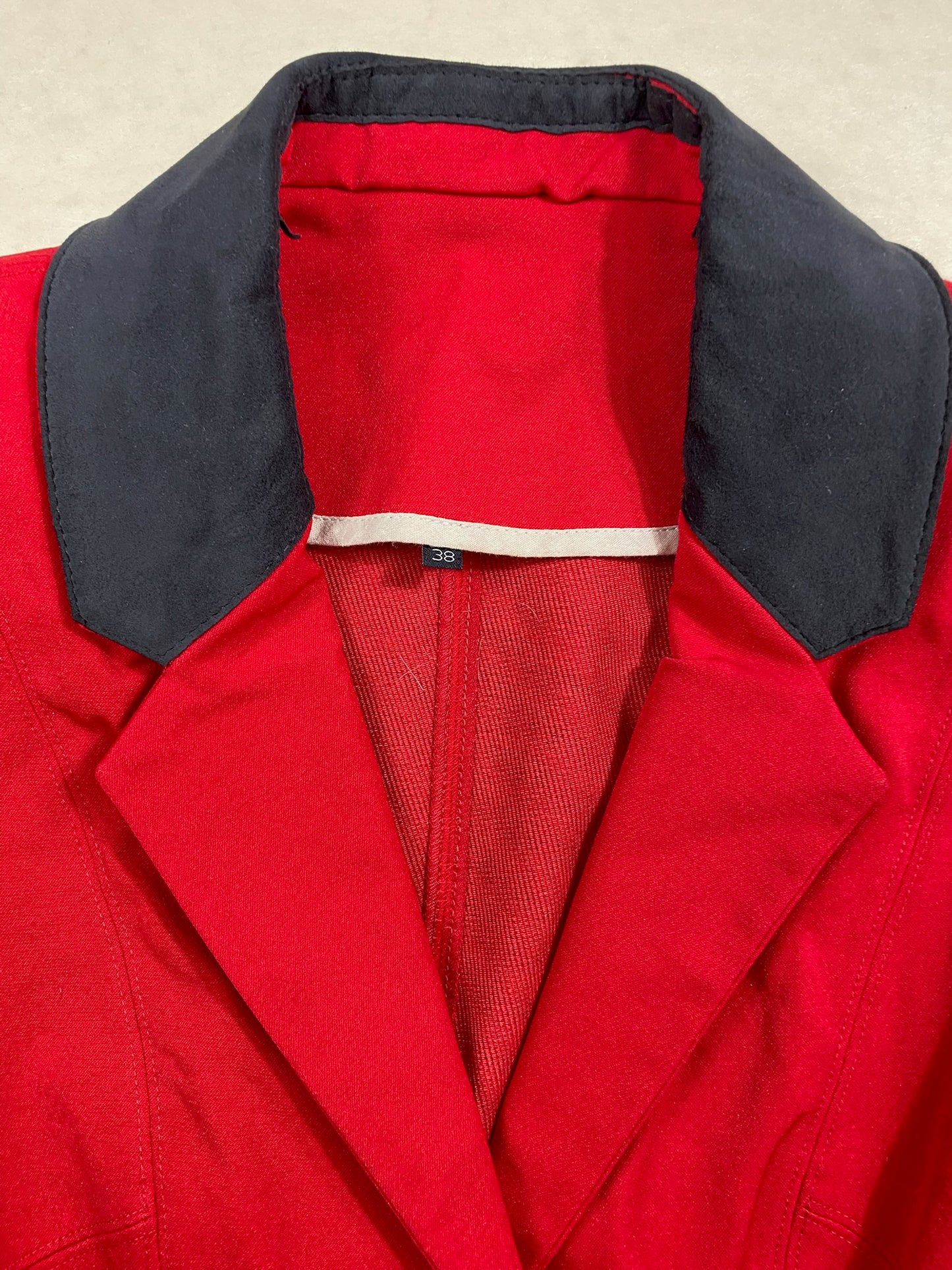 Veste de concours Horse Pilot – Rouge – Taille XS