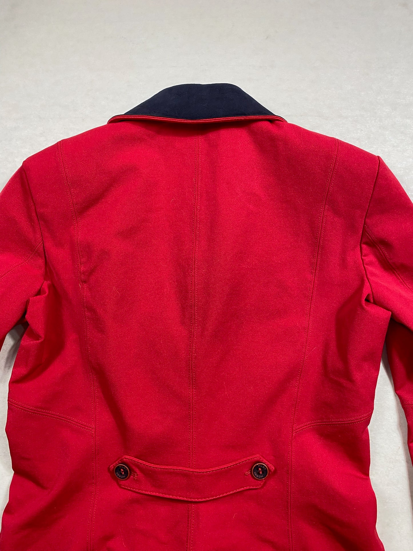 Veste de concours Horse Pilot – Rouge – Taille XS