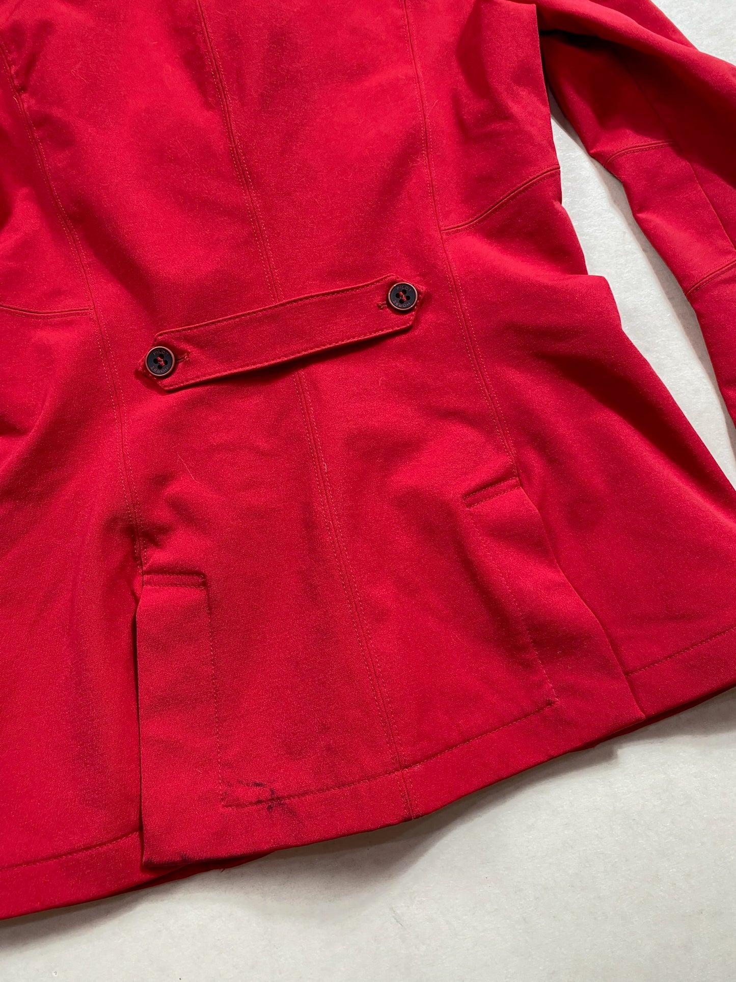 Veste de concours Horse Pilot – Rouge – Taille XS
