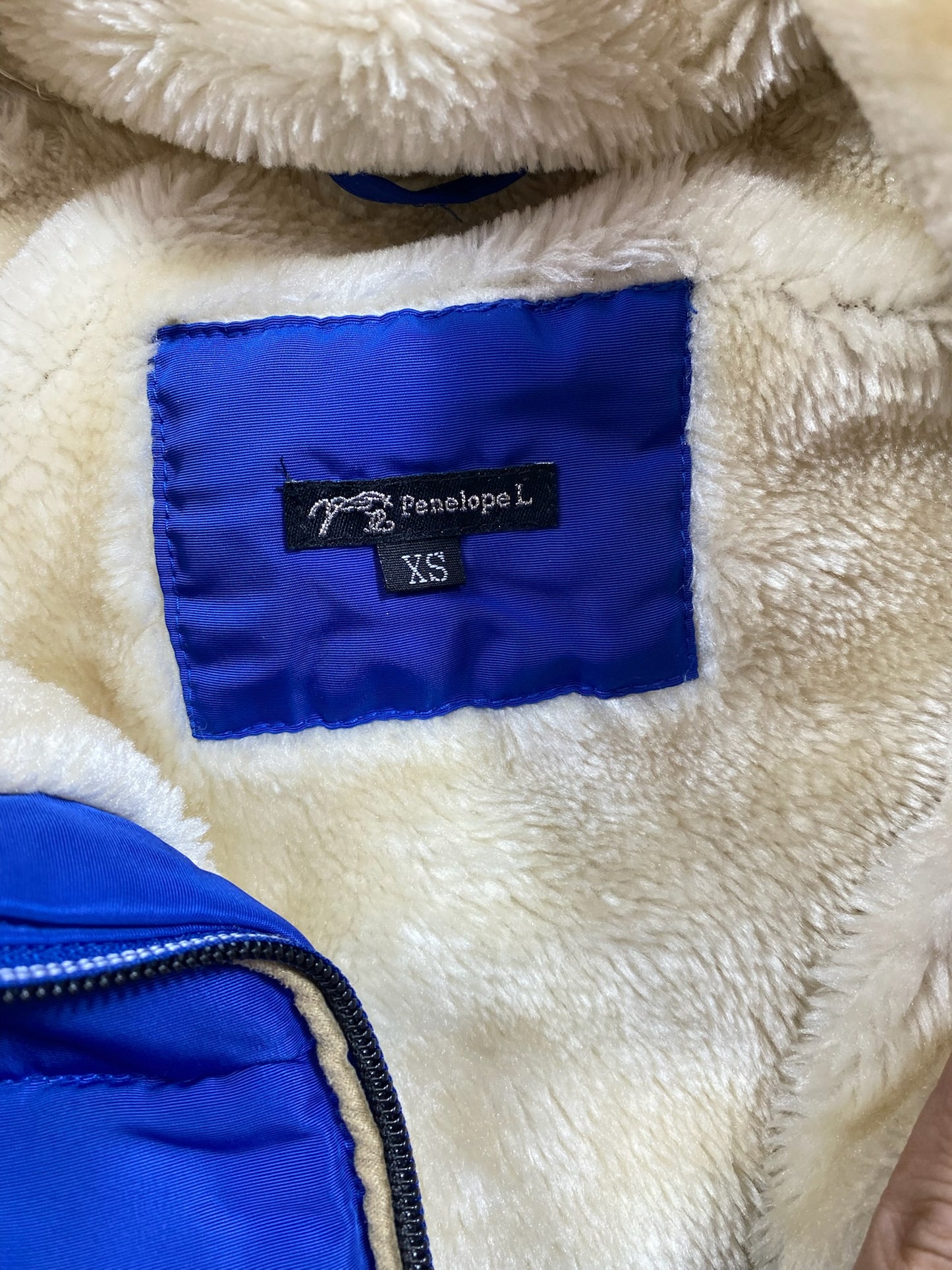 Doudoune sans manches Pénélope Leprevost – Bleu Électrique – Taille XS