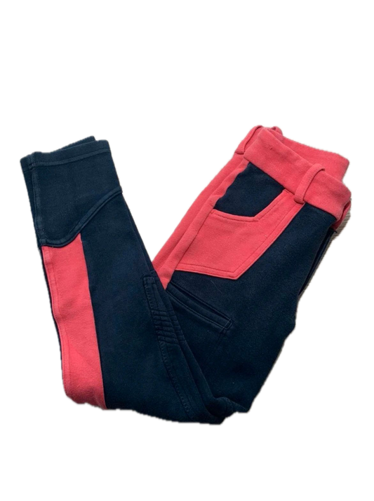 Pantalon Fouganza Rose/Marine 8 ans