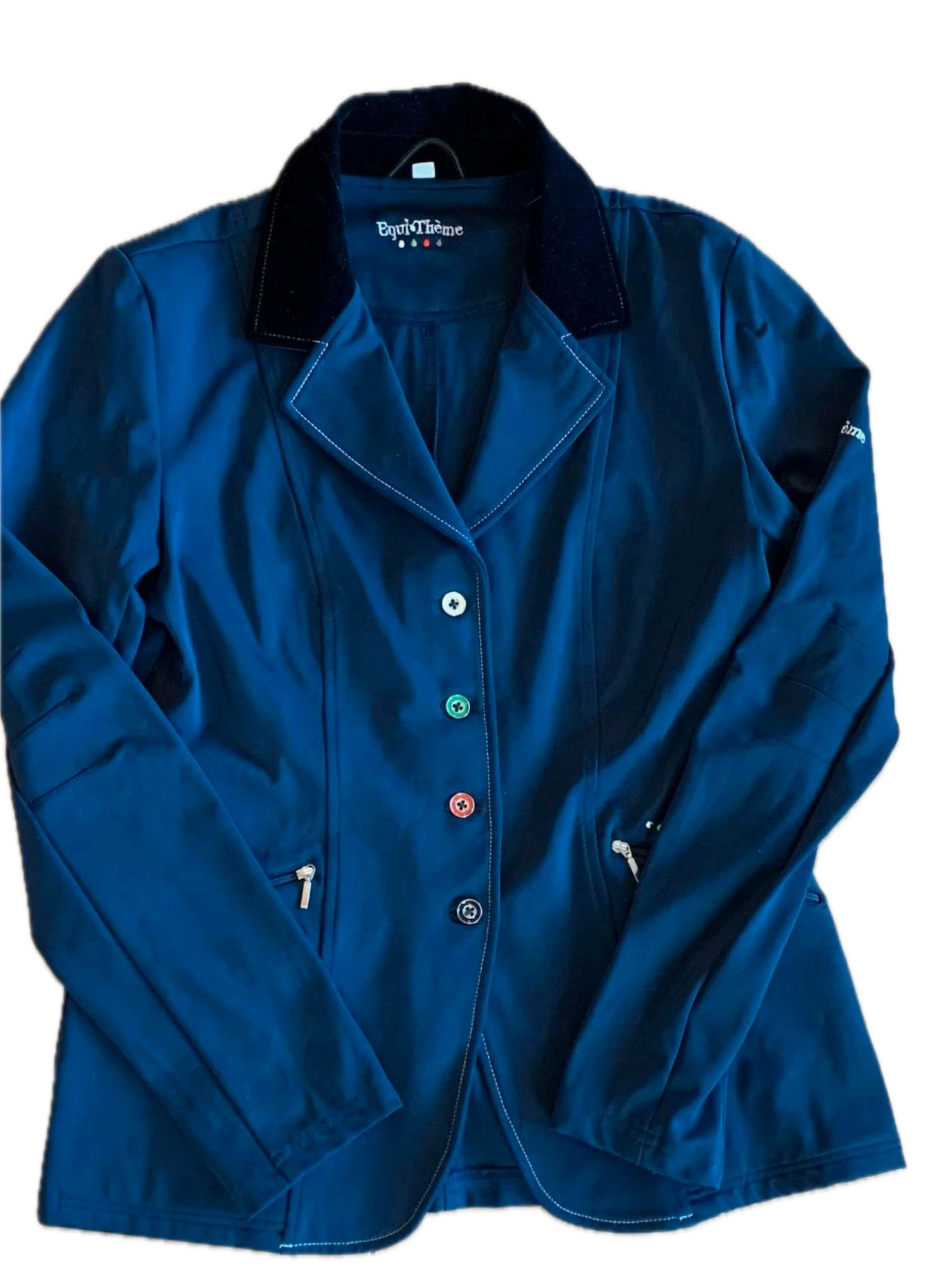 Veste de concours Equi-Thème Soft Bleu Marine M