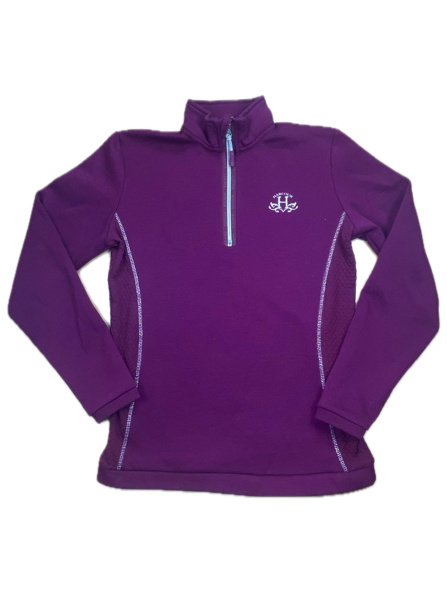 Polo  Harcour manches longues Polaire Violet
