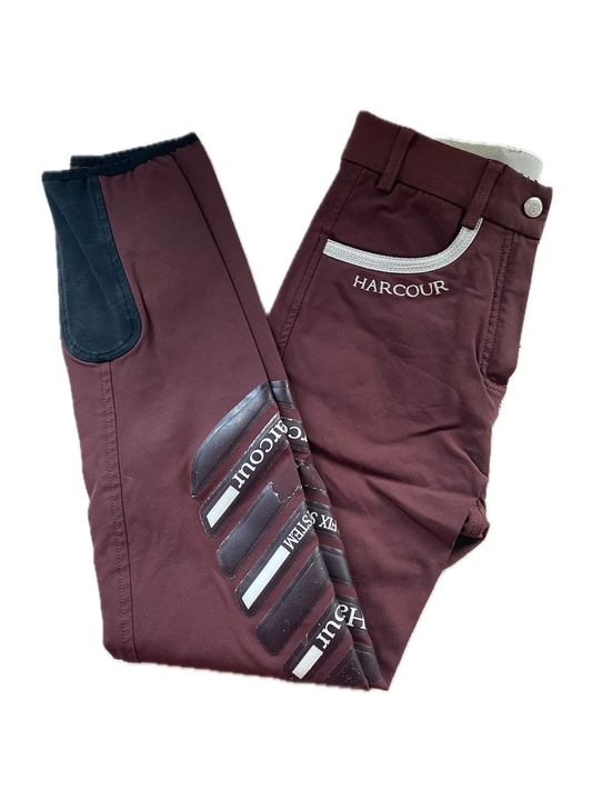 Pantalon Harcour bordeaux XXS