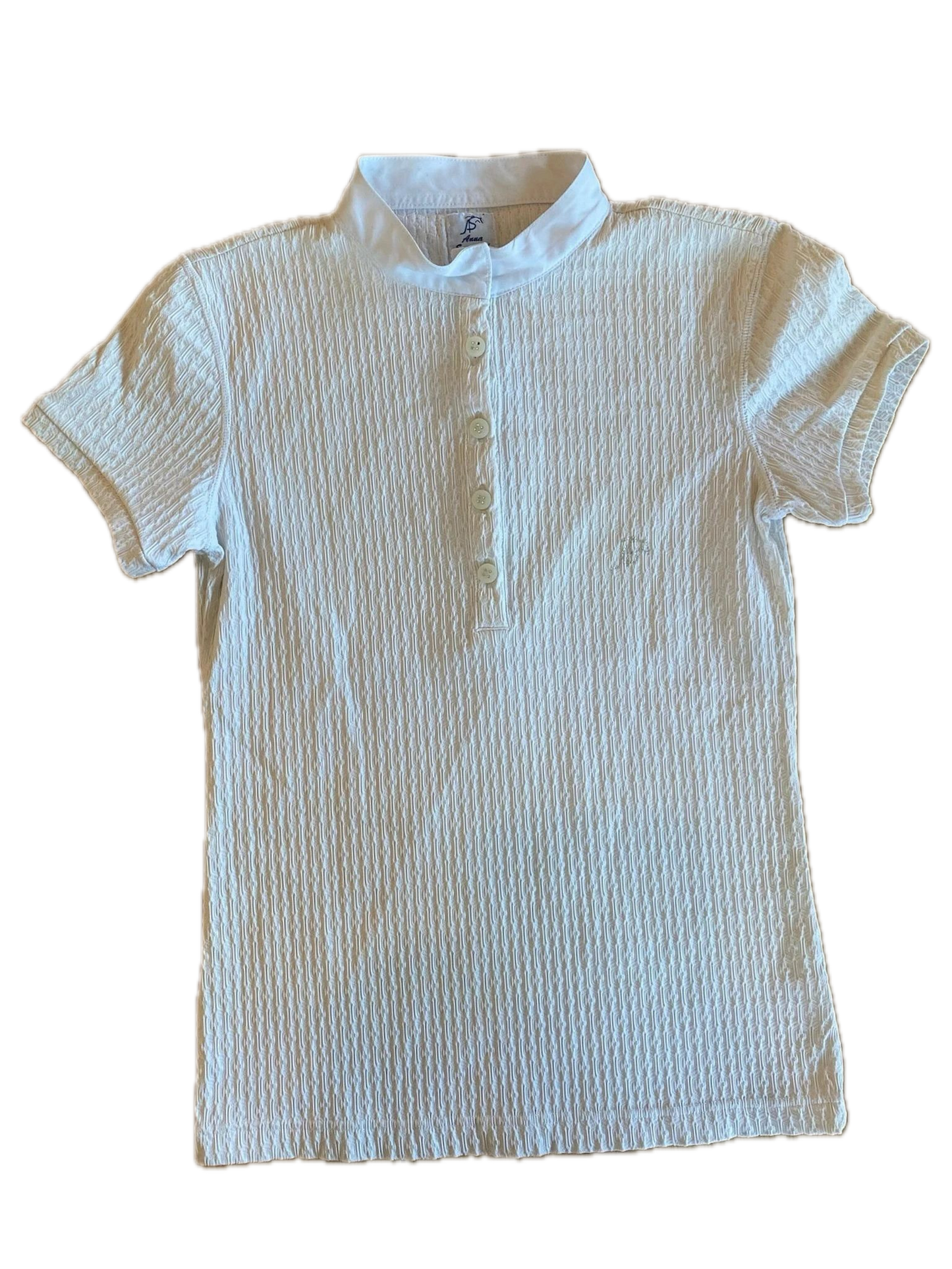 Polo Anna Scarpati Blanc S