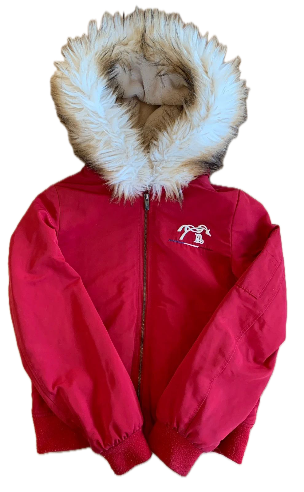 Doudoune Pénélope Leprevost Rouge XS : Chaleur & Style Champion