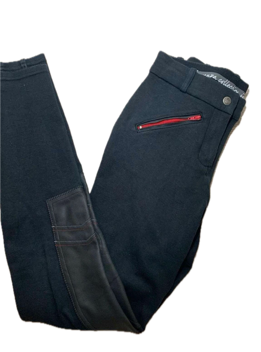 Pantalon Équitation Fouganza Noir XS : Confort Essentiel