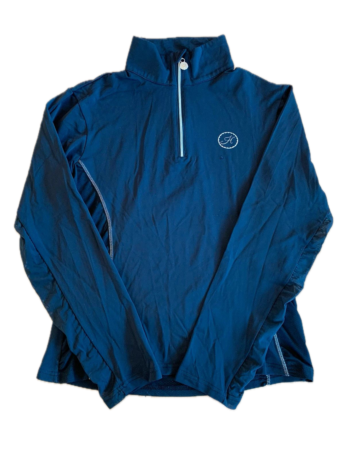 Polo manches longues Harcour Noir L