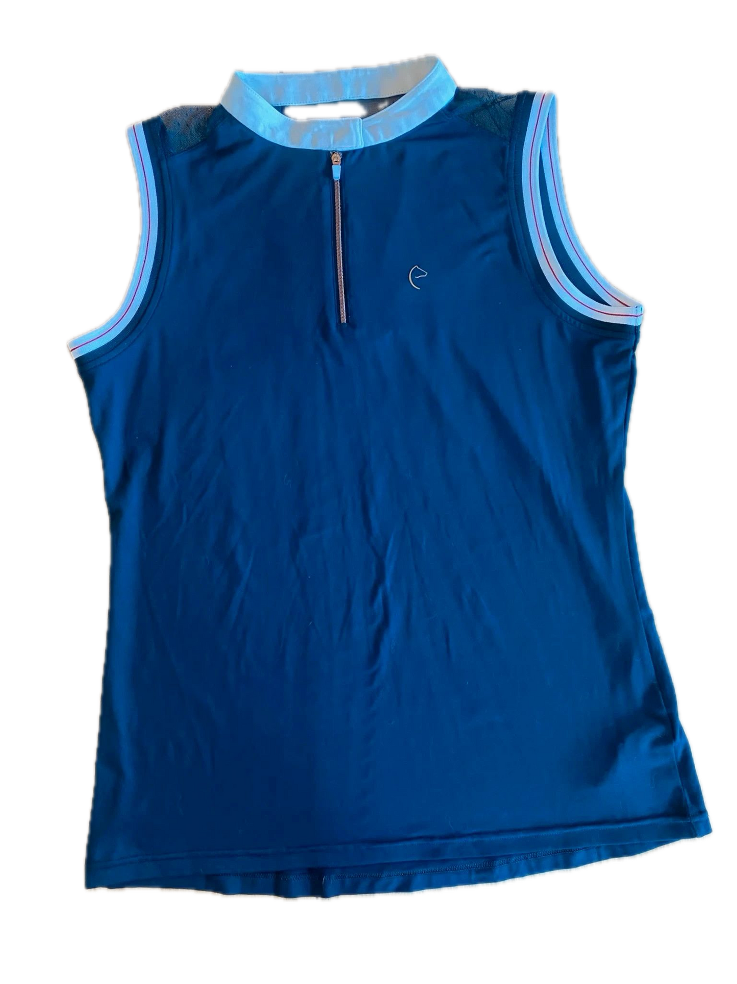 Polo manche courte Equi-Thème Bleu marine L