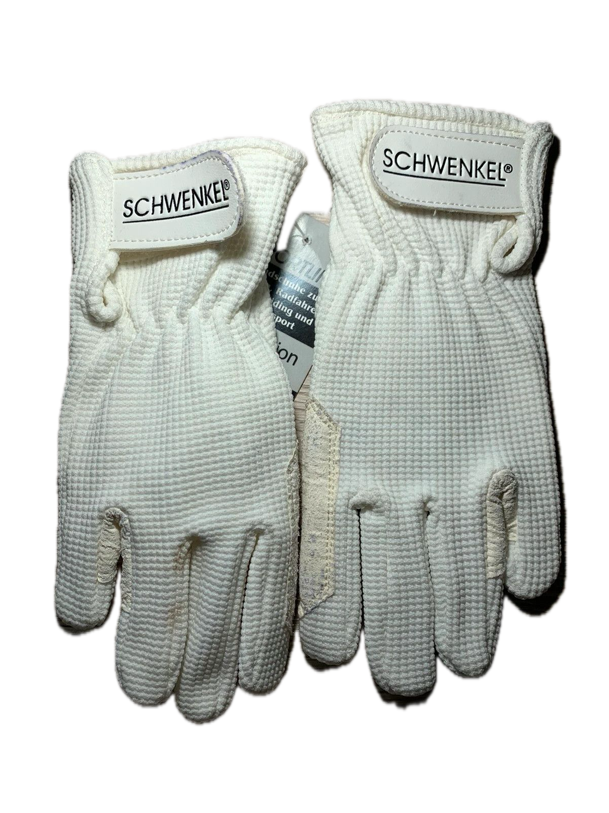 Gants Équitation Schwenkel Blanc : Précision & Élégance