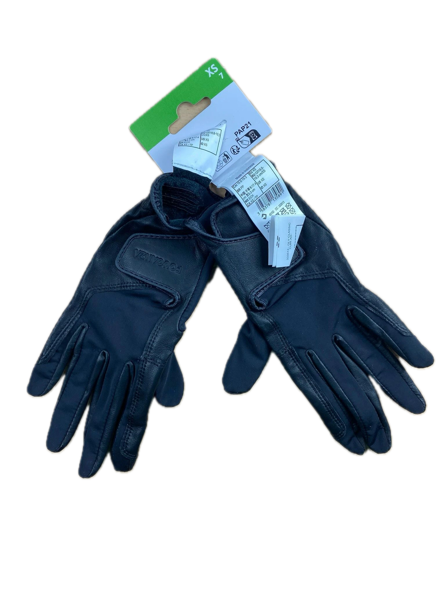 Gants Fouganza Noirs XS