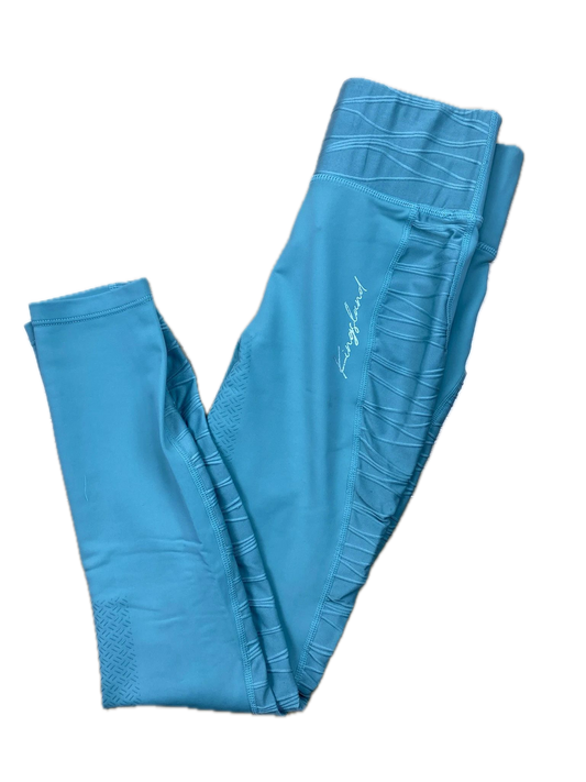 Legging Kingsland Turquoise Full Grip XS