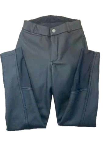 Pantalon Fouganza Impermeable hiver noir 8 Ans