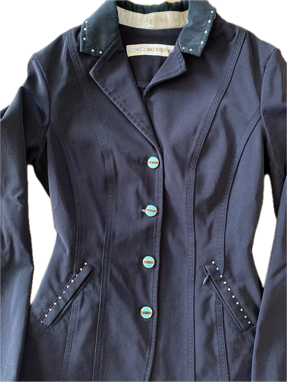 Veste de concours Animo Italy Bleu marine XS