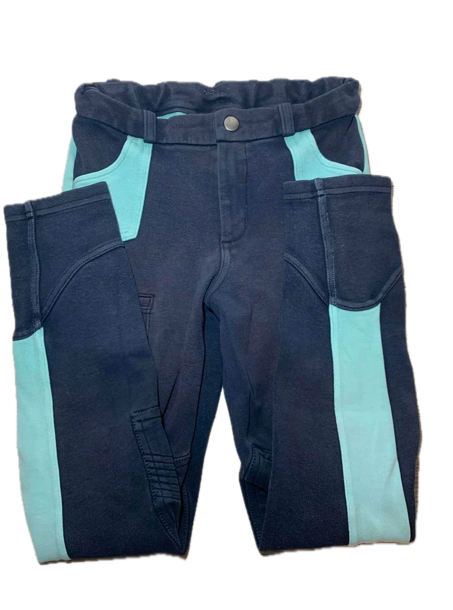 Pantalon Founganza Bleu marine / Turquoise 12A