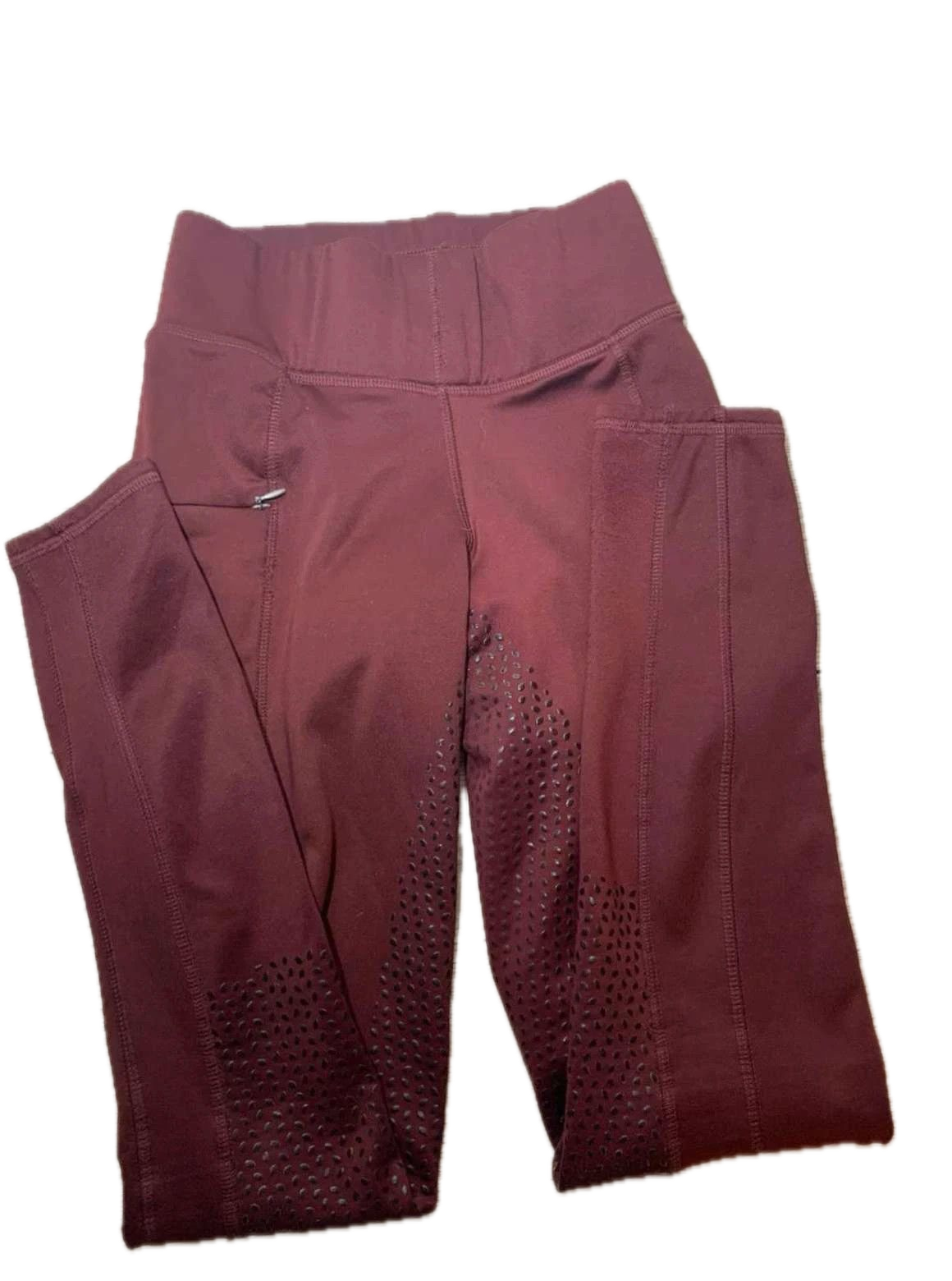 Legging Equilibre Polaire bordeaux XS