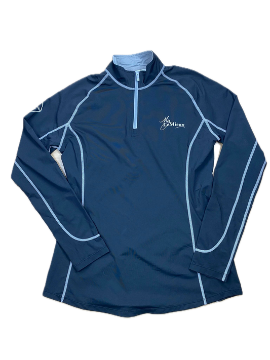 Polo technique LeMieux manches longues noir S