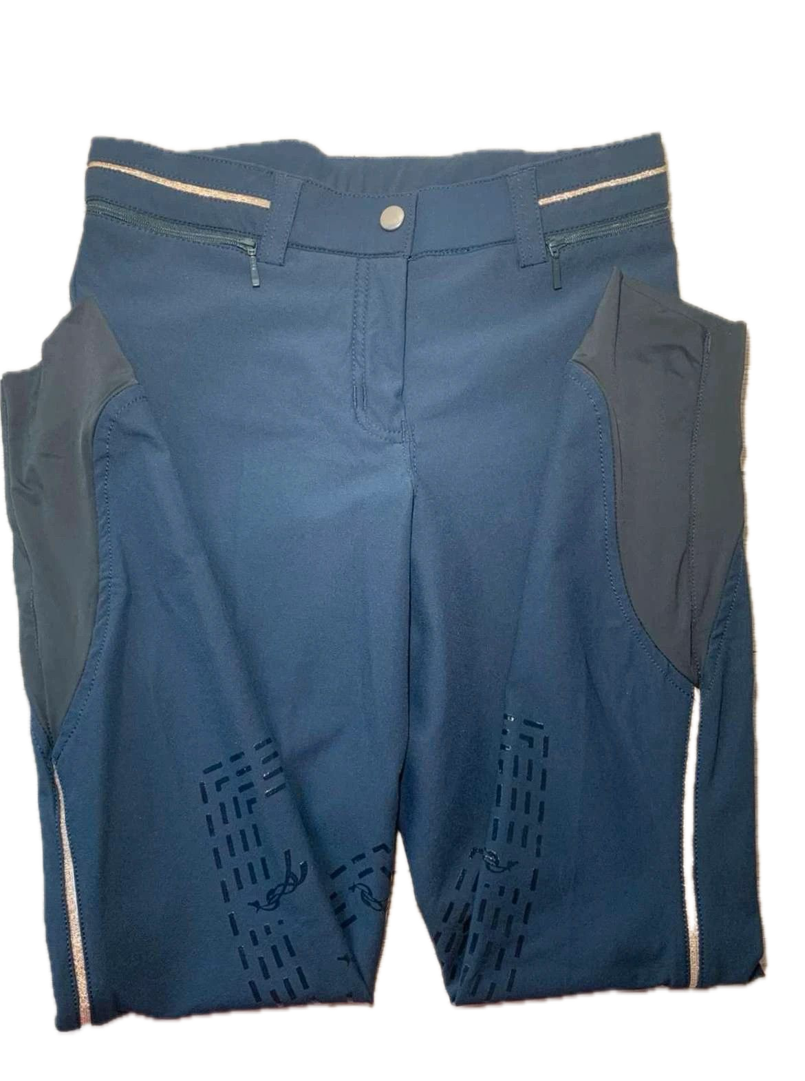Pantalon Équitation Pénélope Leprevost Bleu marine XS