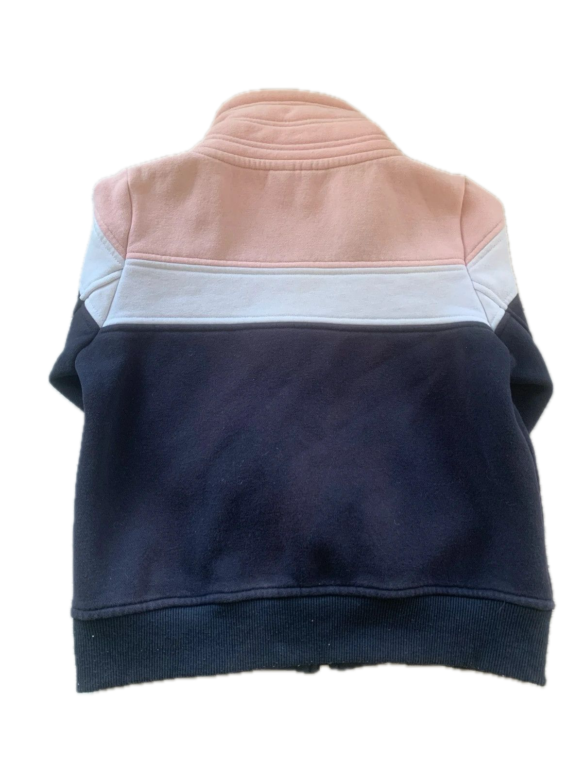 Gilet Polaire Pénélope Leprevost Bleu Marine/Blanc/Rose 6 Ans