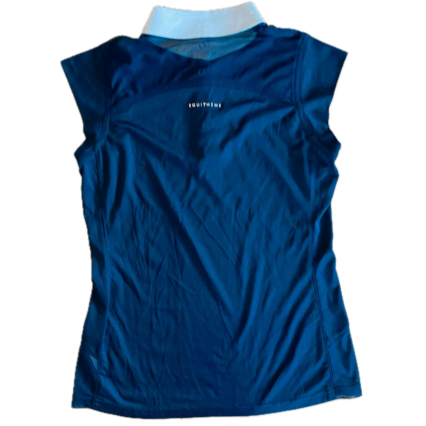 Polo de concours Equi-Thème manche courte Bleu marine S