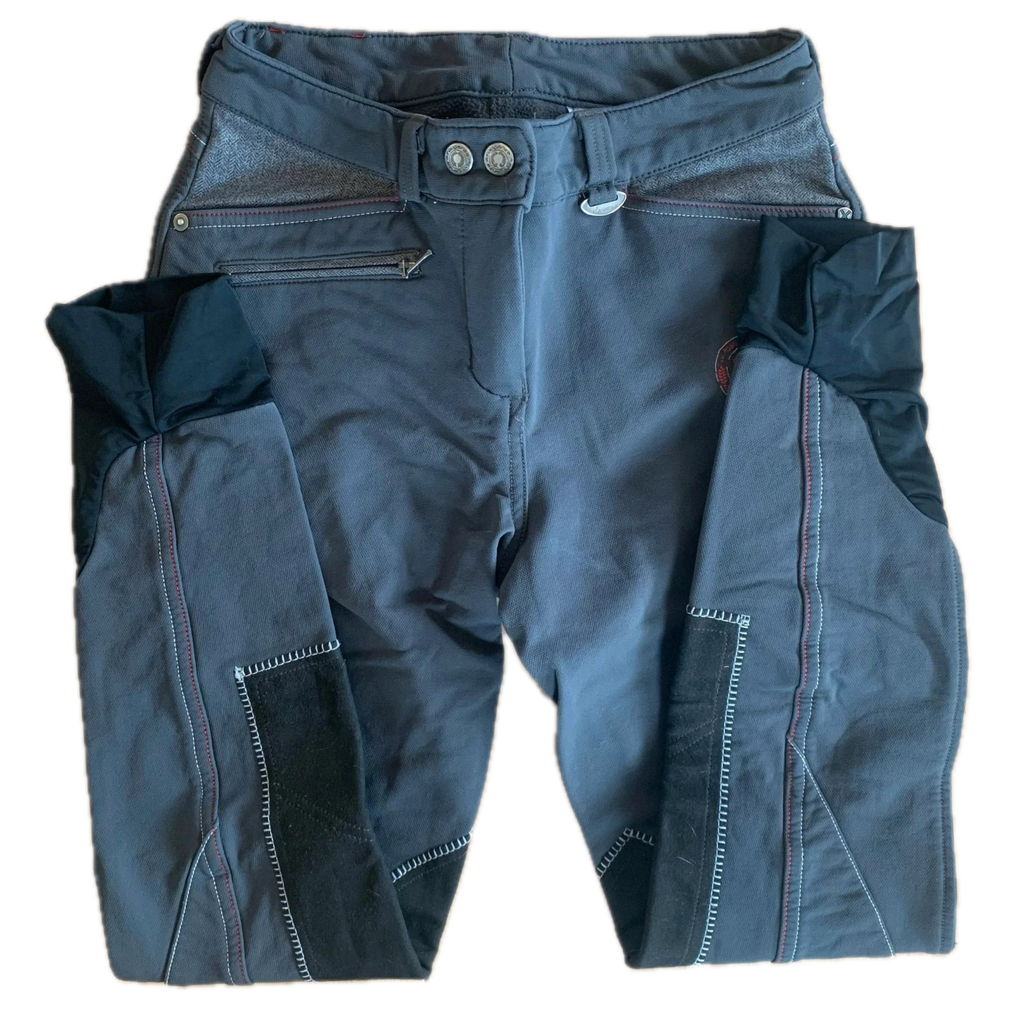 Pantalon Équitation Fouganza Gris S