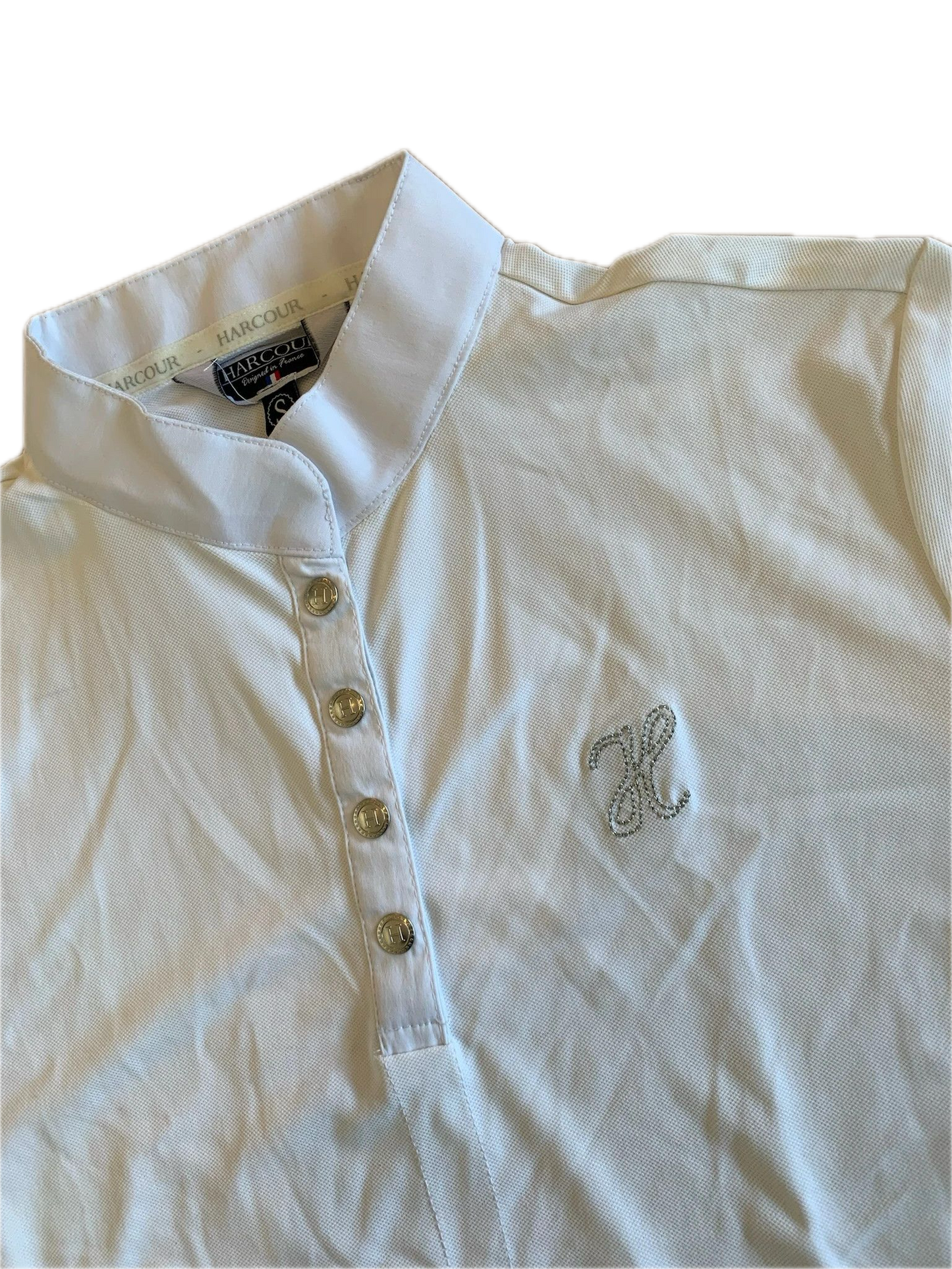 Polo Harcour blanc S