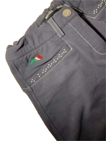 Pantalon d'Équitation Equiline Noir : L'Excellence Italienne