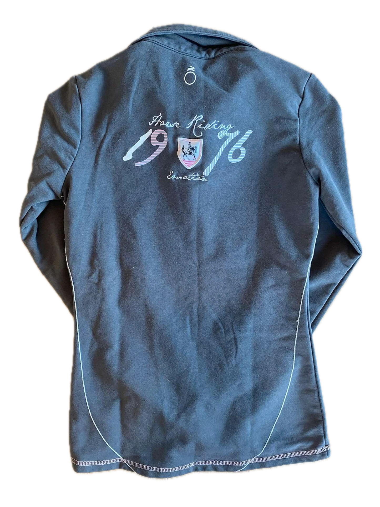 Polo Équitation Fouganza Gris M : Confort & Style