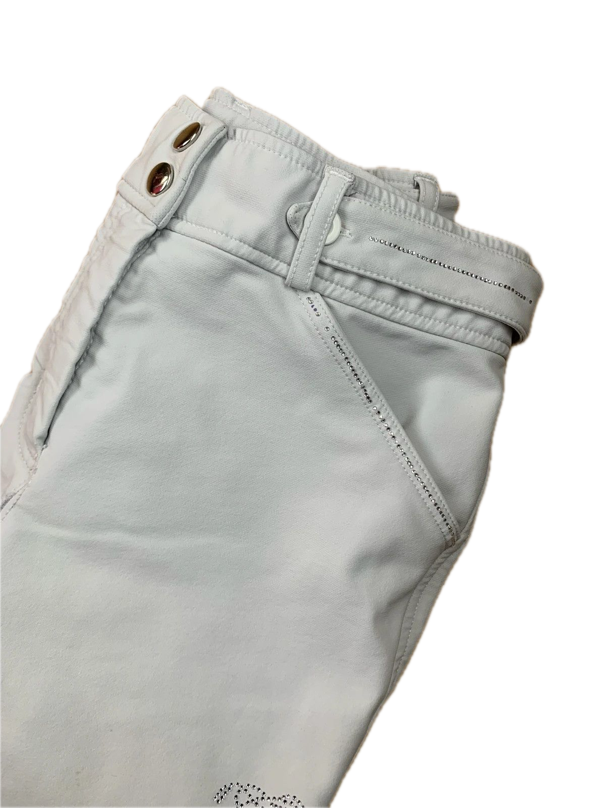 Pantalon Concours Pénélope Leprevost Blanc S : Élégance & Performance