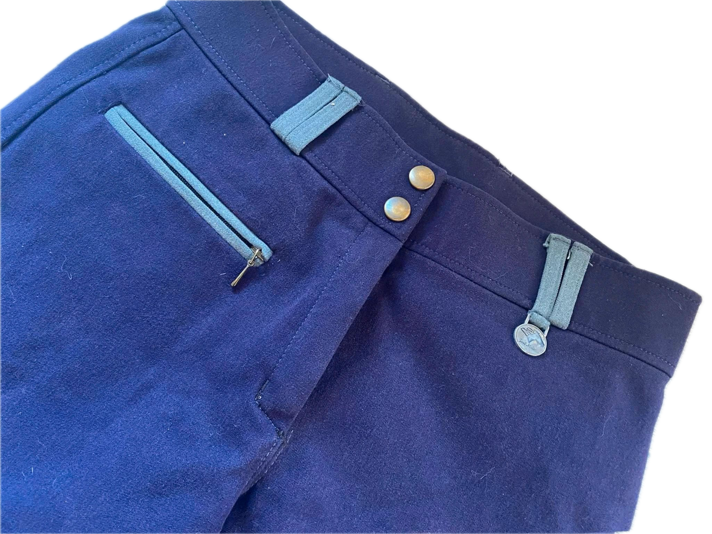 Pantalon d'équitation violet S